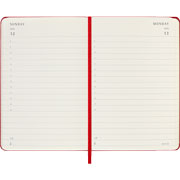 Foto de Agenda 2026 Bolsillo Roja Diaria Pasta Dura 