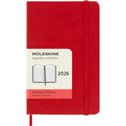 Foto de Agenda 2026 Bolsillo Roja Diaria Pasta Dura 
