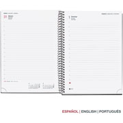Foto de Agenda 2026 City Negro 16X21Cm Vista Diaria 