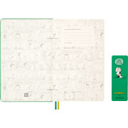 Foto de Agenda 2026 Grande Peanuts Charlie & Snoopy Verde Diaria Pasta Dura 