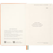 Foto de Agenda 2026 Grande Peanuts Snoopy Naranja Semanal Pasta Dura 