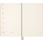 Foto de Agenda 2026 Grande Peanuts Snoopy Naranja Semanal Pasta Dura 