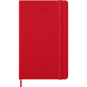 Foto de Agenda 2026 Grande Roja Diaria Pasta Dura 