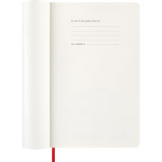 Foto de Agenda 2026 Grande Roja Diaria Pasta Suave 
