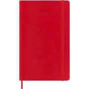 Foto de Agenda 2026 Grande Roja Diaria Pasta Suave 