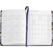 Foto de Agenda 2026 Journal Black Blue 13X17Cm Vista Diaria 