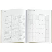 Foto de Agenda 2026 Journal Cuadros Flex Silver 13X17Cm Vista Diaria 