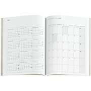 Foto de Agenda 2026 Journal Cuadros Flex Silver 13X17Cm Vista Semanal 