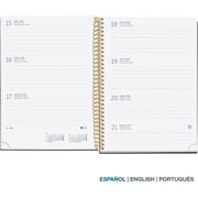 Foto de Agenda 2026 Leopard 17X21Cm Vista Semanal 