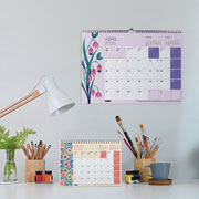 Foto de Agenda 2026 Mesa Flores 15X21Cm A5 