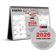 Foto de Agenda 2026 Mesa Para Escribir Basic 15X21Cm A5 