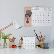 Foto de Agenda 2026 Pared Abstract 30X42Cm A3 