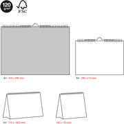 Foto de Agenda 2026 Pared Chromat 30X42Cm A3 