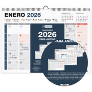 Foto de Agenda 2026 Pared Completo 30X42Cm A3 