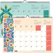 Foto de Agenda 2026 Pared Flores 30X42Cm A3 