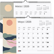 Foto de Agenda 2026 Pared Mountains 30X42Cm A3 