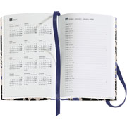 Foto de Agenda 2026 Passport Black Blue 10X14Cm Vista Diaria 
