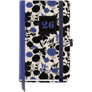 Foto de Agenda 2026 Passport Black Blue 10X14Cm Vista Diaria 