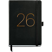 Foto de Agenda 2026 Plus Chester Rig Negro 16X22Cm Vista Diaria 