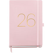 Foto de Agenda 2026 Plus Chester Rig Rosa 16X22Cm Vista Diaria 