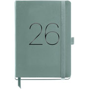 Foto de Agenda 2026 Plus Chester Rig Verde 16X22Cm Vista Diaria 