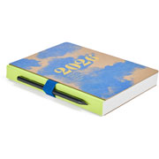 Foto de Agenda 2026 Plus Kraft Nubes Basics 16X22Cm Vista Diaria 