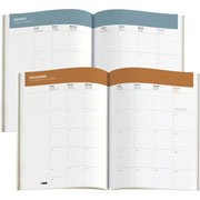 Foto de Agenda 2026 Plus Kraft Year Basics 16X22Cm Vista Diaria 