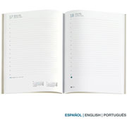 Foto de Agenda 2026 Plus Terrazo 16X22Cm Vista Diaria 