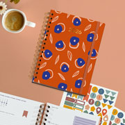 Foto de Agenda 2026 Plus W-O Flourish Marguerita 18X22Cm Vista Semanal 
