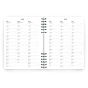 Foto de Agenda 2026 Plus W-O Gris Basics 19X22Cm Vista Diaria 