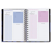 Foto de Agenda 2026 Plus W-O Midnight Marguerita 19X22Cm Vista Diaria 