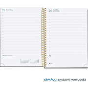 Foto de Agenda 2026 Polkadots 18X21Cm Vista Diaria 