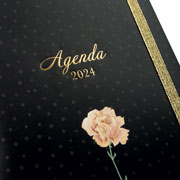 Foto de Agenda ejecutiva Finocam Berlin 21X28cm Flower 