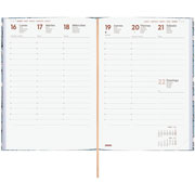 Foto de Agenda Ejecutiva Finocam Berlin Cotton 14X21Cm Semana A La Vista Vertical 26 