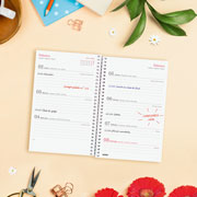Foto de Agenda Ejecutiva Finocam Desing Ahora 12X18Cm Semana A La Vista Horizontal 26 