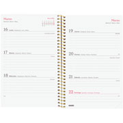 Foto de Agenda Ejecutiva Finocam Desing Flora 12X18Cm Semana A La Vista Horizontal 26 
