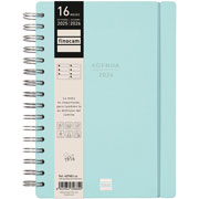 Foto de Agenda Ejecutiva Finocam Haiku Azul 18X22Cm Semana A La Vista Horizontal 26 