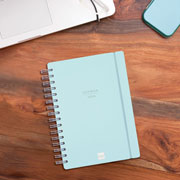 Foto de Agenda Ejecutiva Finocam Haiku Azul 18X22Cm Semana A La Vista Horizontal 26 