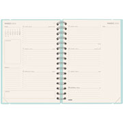 Foto de Agenda Ejecutiva Finocam Haiku Azul 18X22Cm Semana A La Vista Horizontal 26 