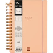 Foto de Agenda Ejecutiva Finocam Haiku Copal 18X22Cm Semana A La Vista Horizontal 26 