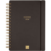 Foto de Agenda Ejecutiva Finocam Haiku Negro 18X22Cm Semana A La Vista Horizontal 26 