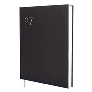 Foto de Agenda Ejecutiva Finocam Milano 21x27 cm Negro Dia por Pagina 2027 