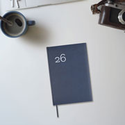 Foto de Agenda Ejecutiva Finocam Milano Azul 14X21Cm Día Por Página 26 