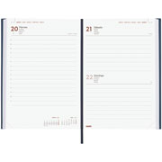 Foto de Agenda Ejecutiva Finocam Milano Azul 14X21Cm Día Por Página 26 