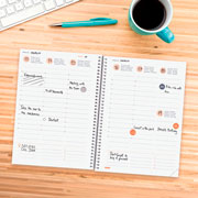 Foto de Agenda Ejecutiva Finocam MyTime 15x21 cm Sin Fechar Semana Vista Vertical 