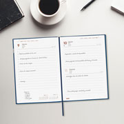 Foto de Agenda Ejecutiva Finocam Porto Azul 14X21Cm Día Por Página 26 