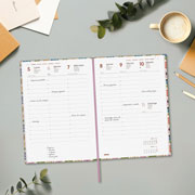 Foto de Agenda Ejecutiva Finocam Porto Camila 14X21Cm Semana A La Vista Vertical 26 