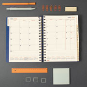 Foto de Agenda Ejecutiva Finocam Tempus Azul 19X22Cm Día Por Página 26 