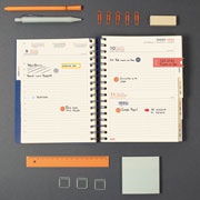 Foto de Agenda Ejecutiva Finocam Tempus Azul 19X22Cm Día Por Página 26 