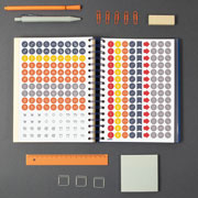 Foto de Agenda Ejecutiva Finocam Tempus Azul 19X22Cm Día Por Página 26 